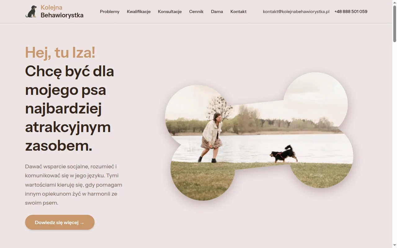 Kolejna Behawiorystka